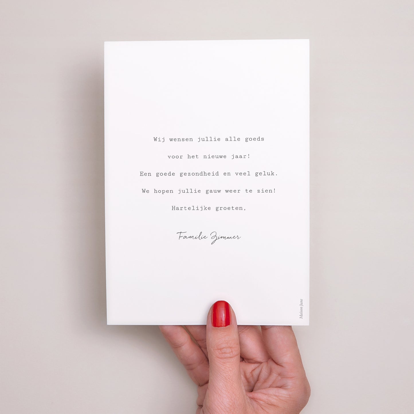 Kerstkaart Eindejaar Multifoto's goudafwerking foto N° 3