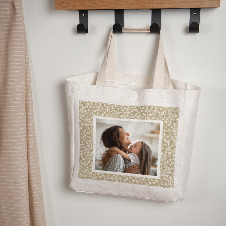 Tote Bag Objecten Handgreep van canvas foto