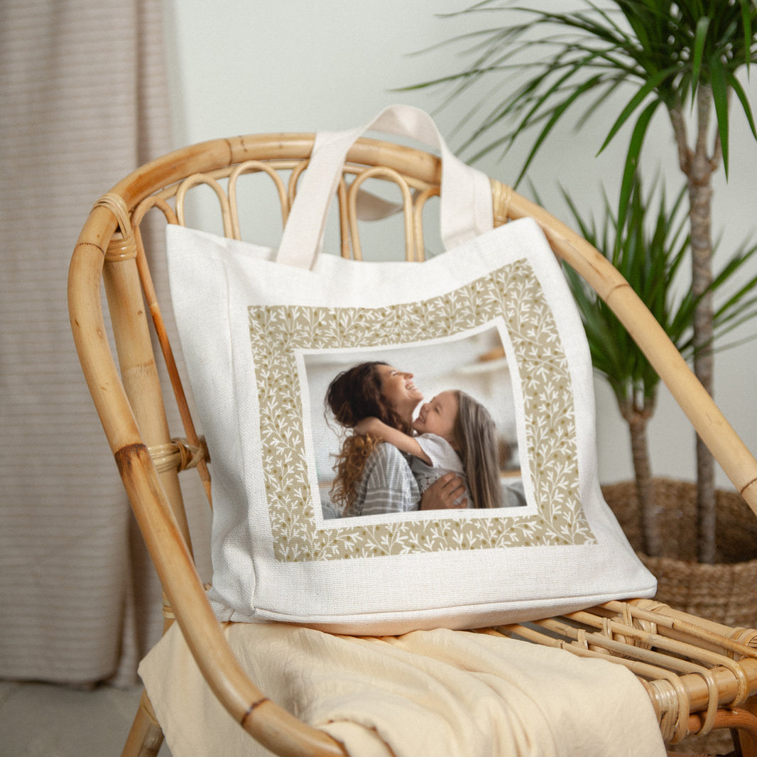 Tote Bag Objecten Handgreep van canvas foto N° 2