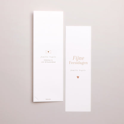 Kerstkaart Eindejaar Fotocabine bladwijzer foto N° 3