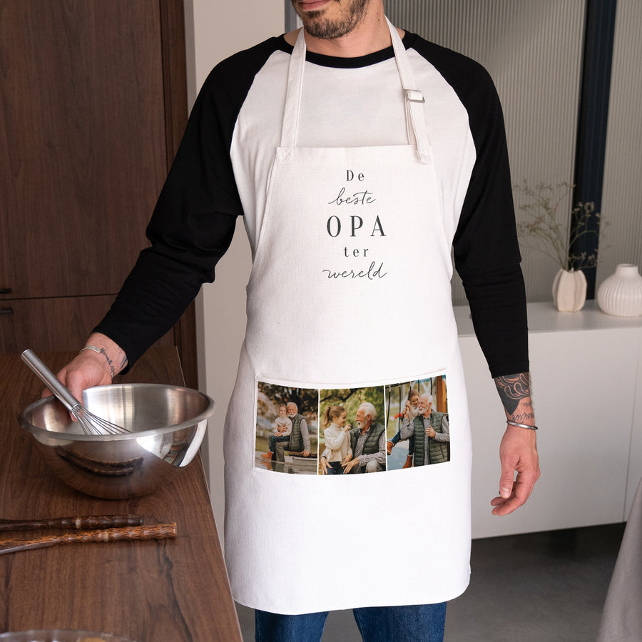 Schort Objecten Natuurlijk beige Opa kip foto