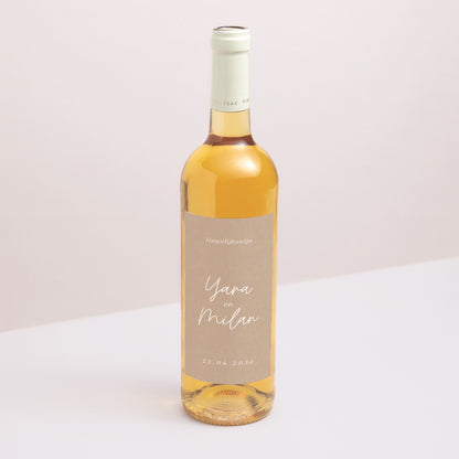 Flesetiket Huwelijk Portret Shakespeare II foto N° 1