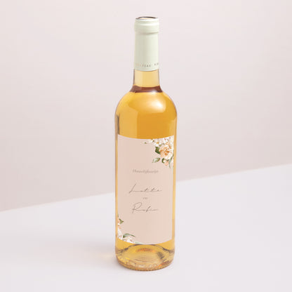 Flesetiket Huwelijk Portret foto N° 1