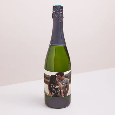 Flesetiketten bruiloft