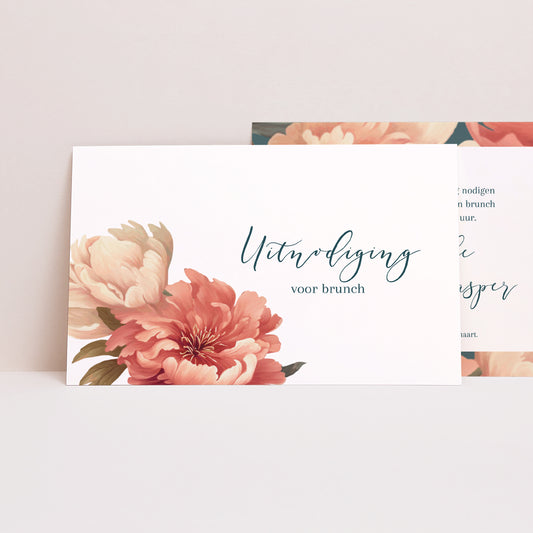 Uitnodigingen Huwelijk Landschap foto