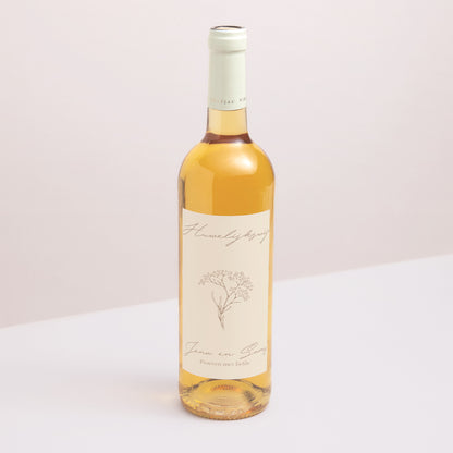 Flesetiket Huwelijk Portret Brin bohème foto N° 1