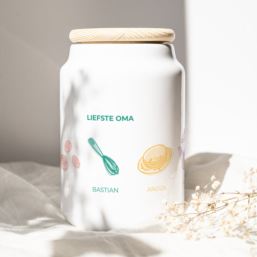 Keramiek pot Objecten 65 cl Koken met Mamie foto