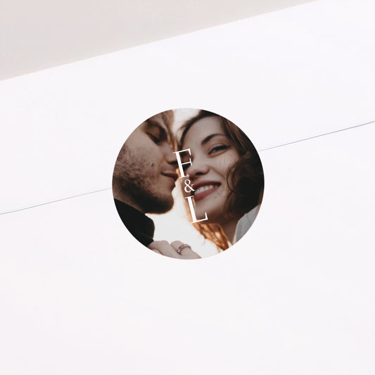 Sticker Huwelijk Cirkel Ti amo foto