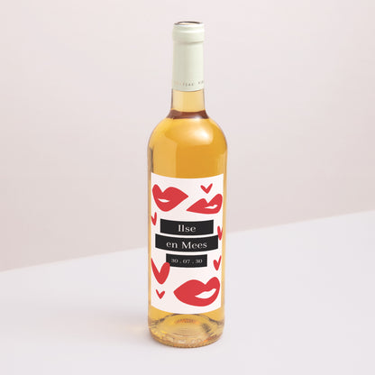 Flesetiket Huwelijk Portret foto N° 1