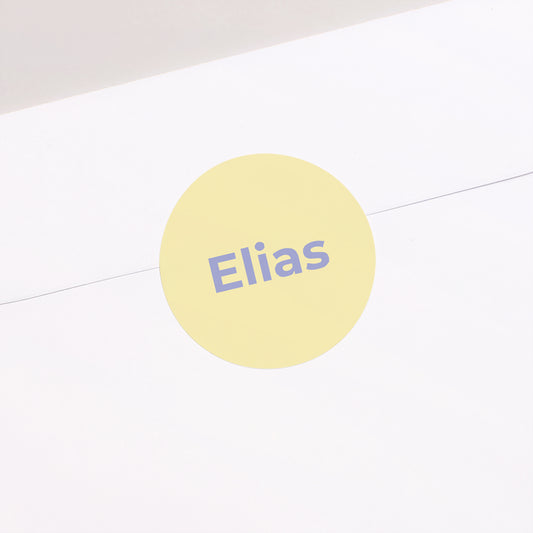 Sticker Geboorte Cirkel foto