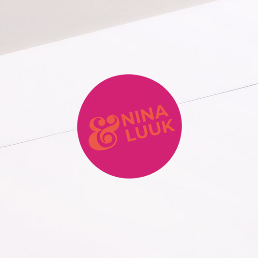 Sticker Huwelijk Cirkel foto