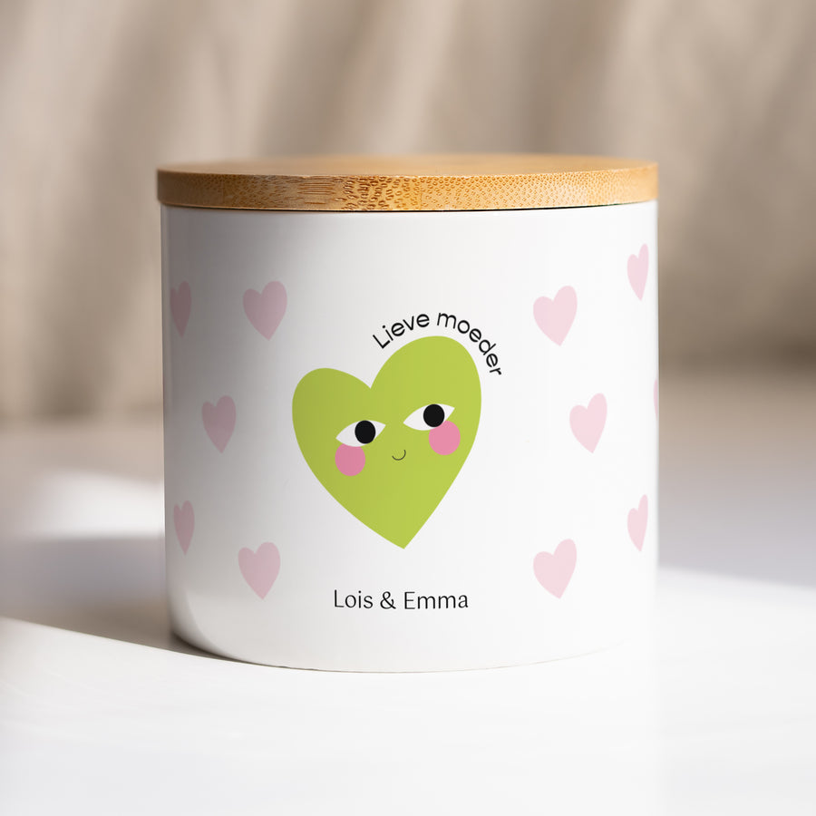 Keramiek pot Objecten 48 cl Mama van liefde IV foto