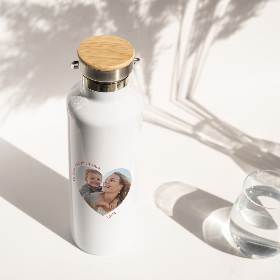 Drinkfles Objecten 75 cl Ik hou van je mama foto foto