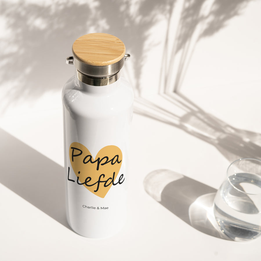 Drinkfles Objecten 75 cl Papa van liefde III foto