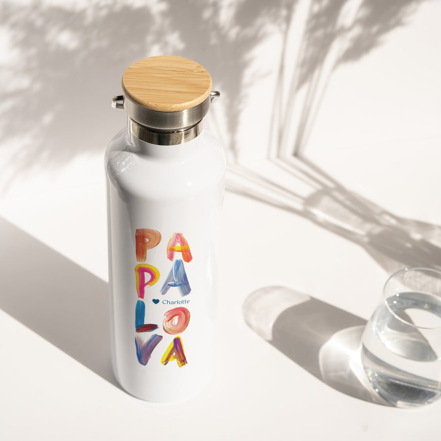 Drinkfles Objecten 75 cl PAPA LOVA KLEUREN foto