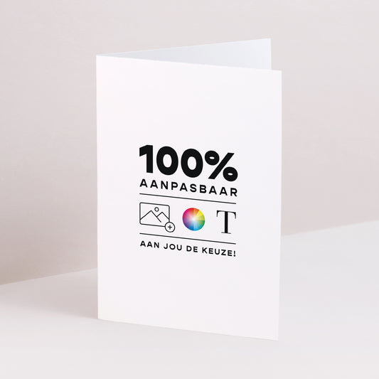 Uitnodigingskaart Huwelijk Dubbel portretvenster Doe het zelf VI foto