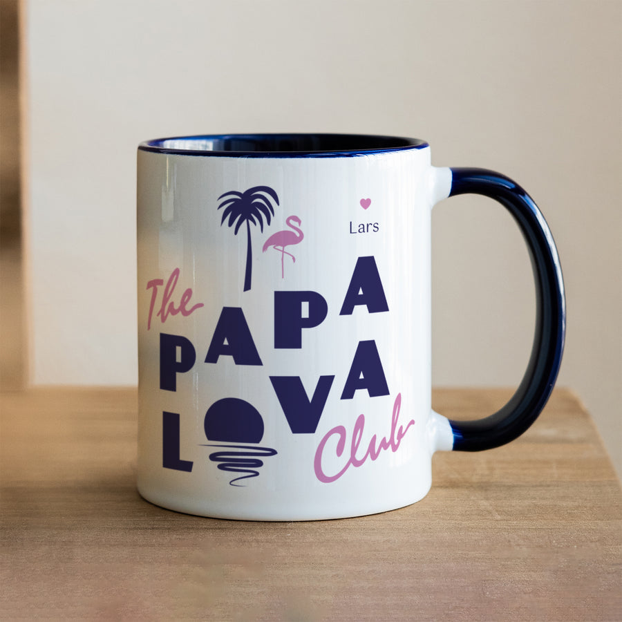 Mok Objecten Blauw Papa MiamiVader Miami foto