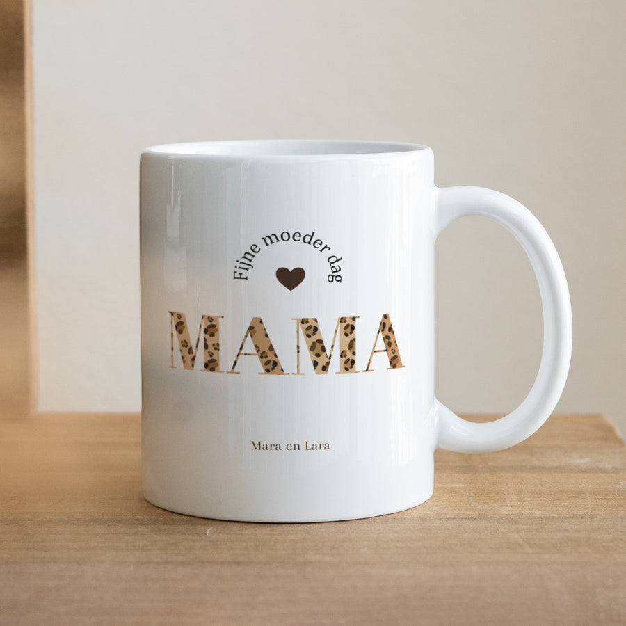 Mok Objecten Wit Happy Mother's DayGelukkige Moederdag foto