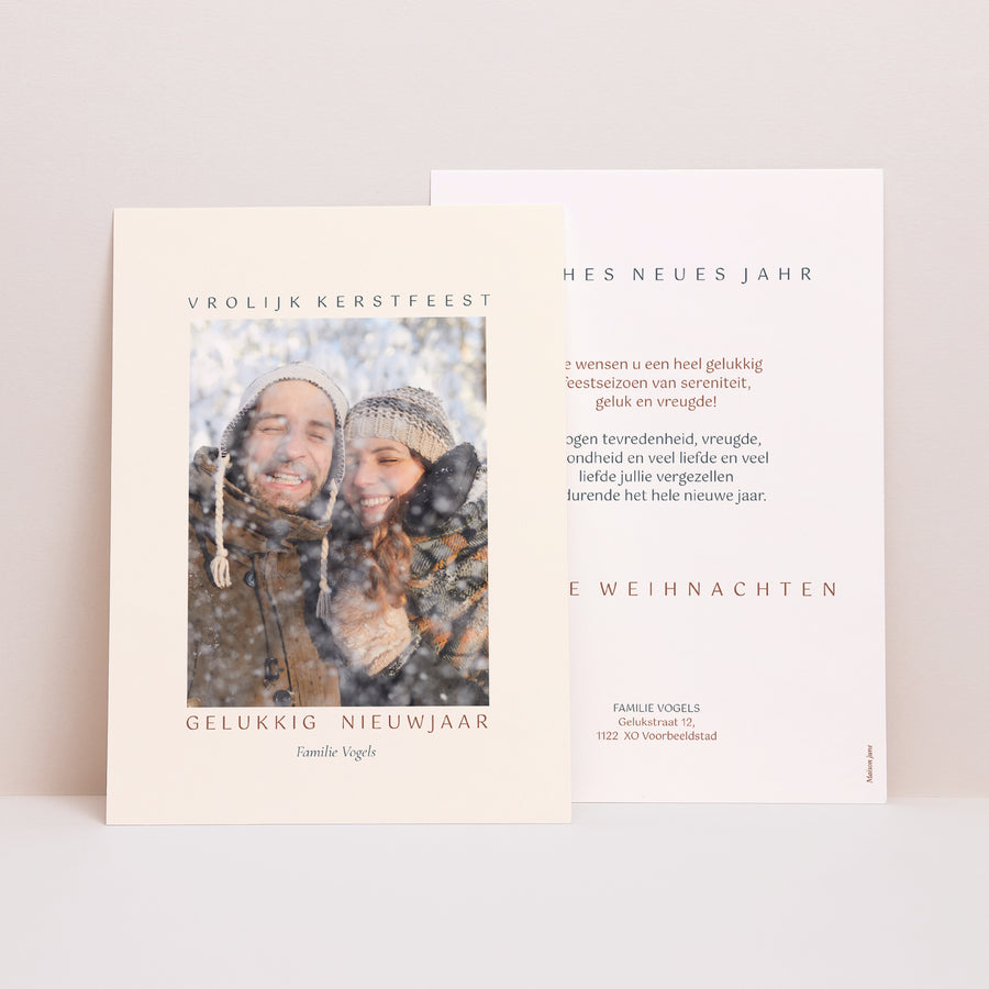 Kerstkaart Eindejaar Dakota -> Dakota foto