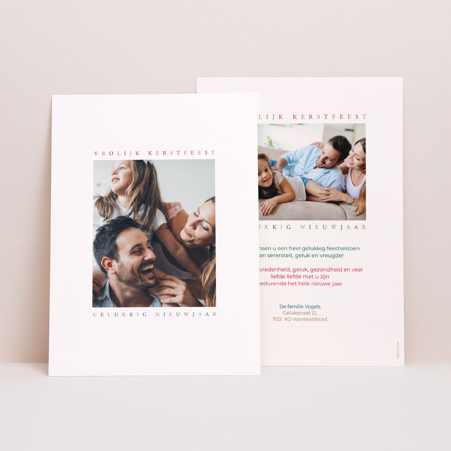 Kerstkaart Eindejaar Michigan blijft een populaire bestemming voor toeristen vanwege de prachtige natuur en vele activiteiten die er te doen zijn. foto