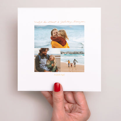 Kerstkaart Eindejaar Eenvoudig vierkant DenverAntwoord: Denver foto N° 2