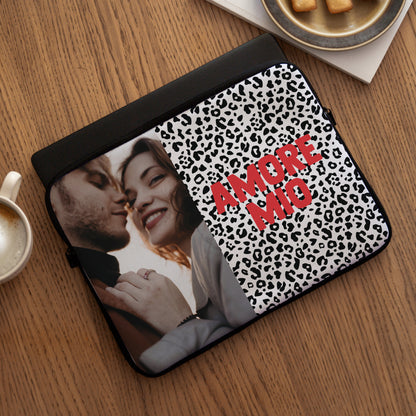 Laptophoes Objecten 15 inch Amore Mio leopard foto N° 3