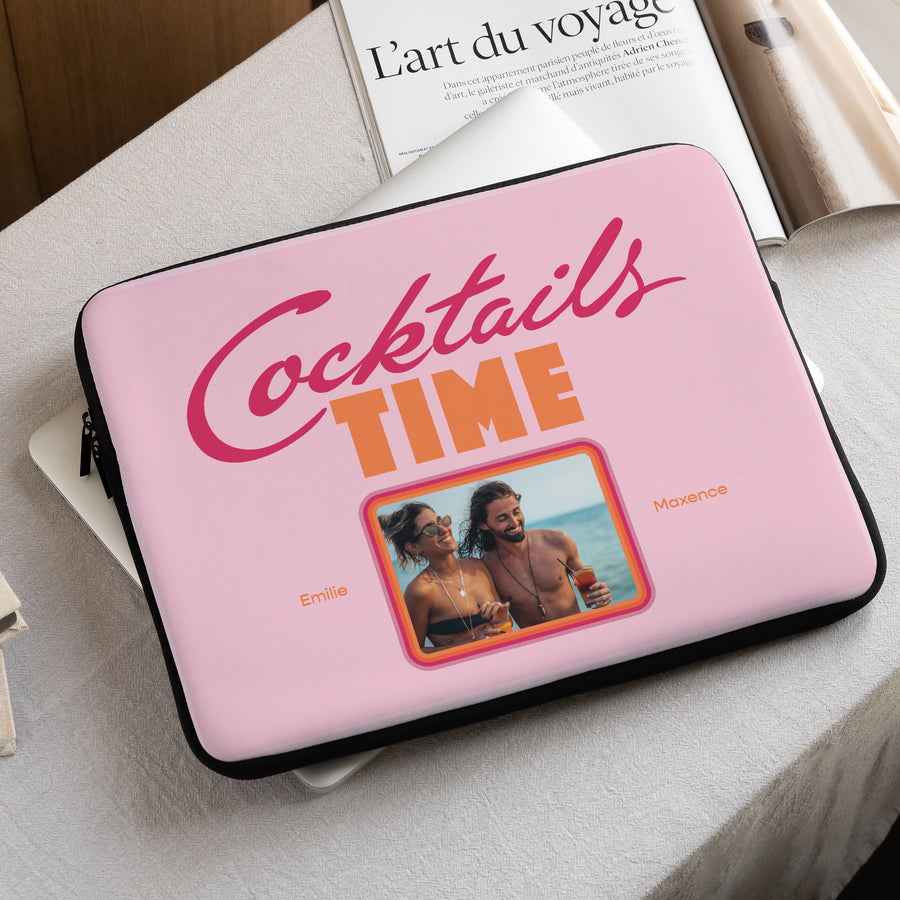 Laptophoes Objecten 15 inch Cocktailtijd foto