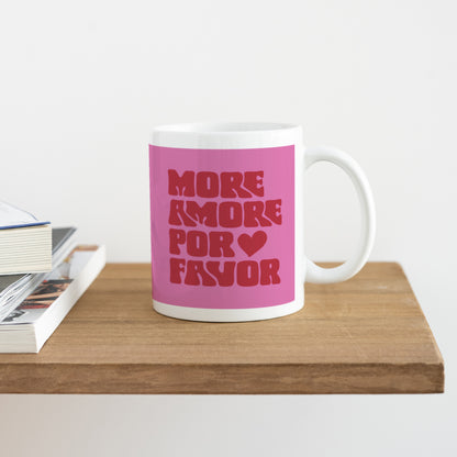 Mok Objecten Wit More amor por favor foto N° 4