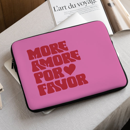 Laptophoes Objecten 15 inch More amor por favor foto