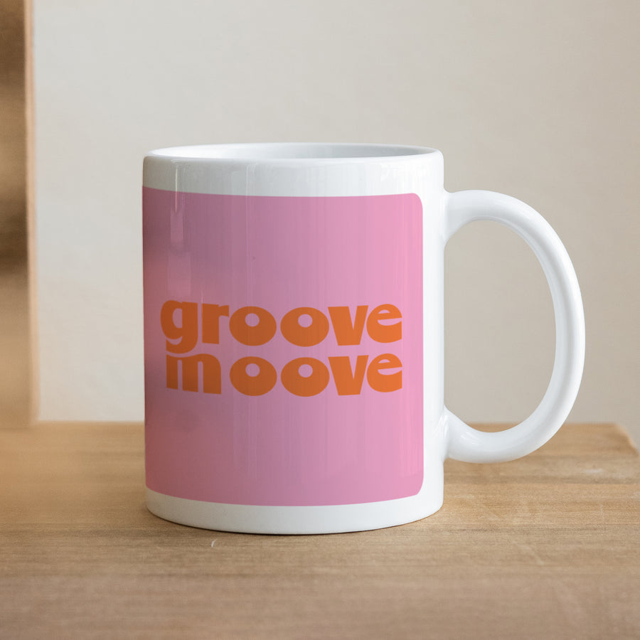 Mok Objecten Wit Groove beweging foto