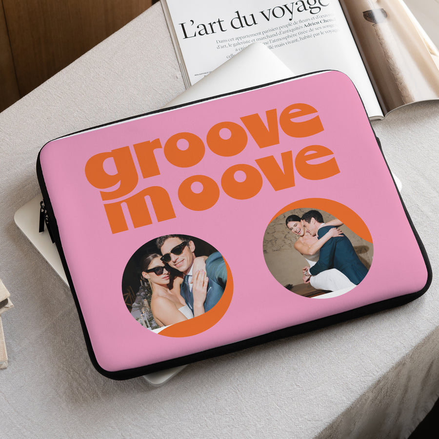 Laptophoes Objecten 15 inch Groove beweging foto