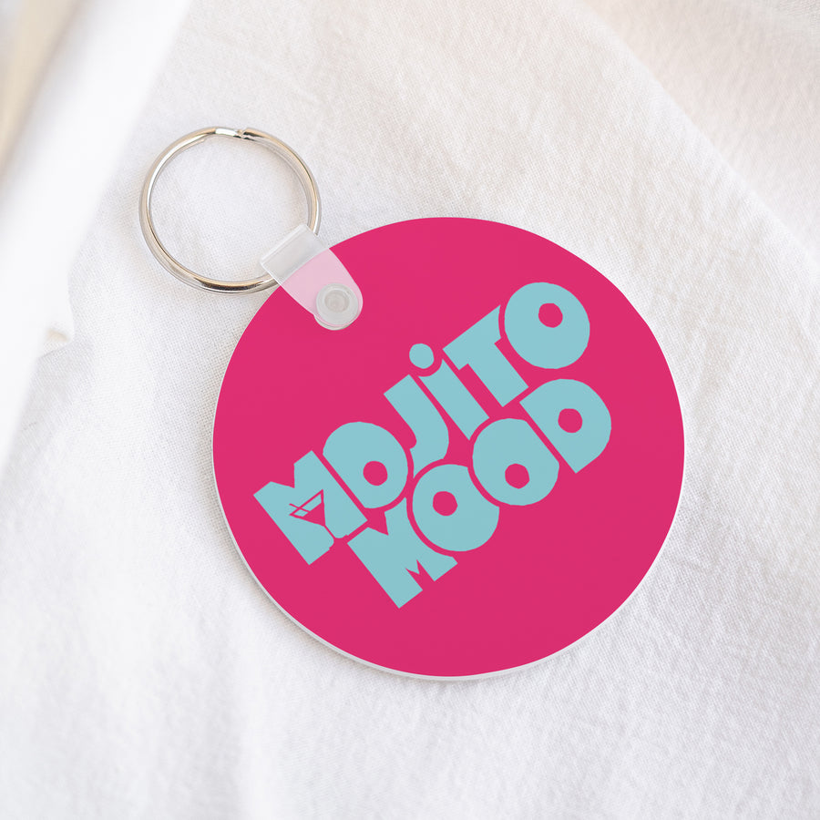 Sleutelhanger Objecten Rond Mojito stemming foto