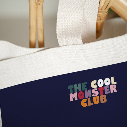 Tote Bag Objecten Handgreep van canvas De coole monsterclub foto N° 3