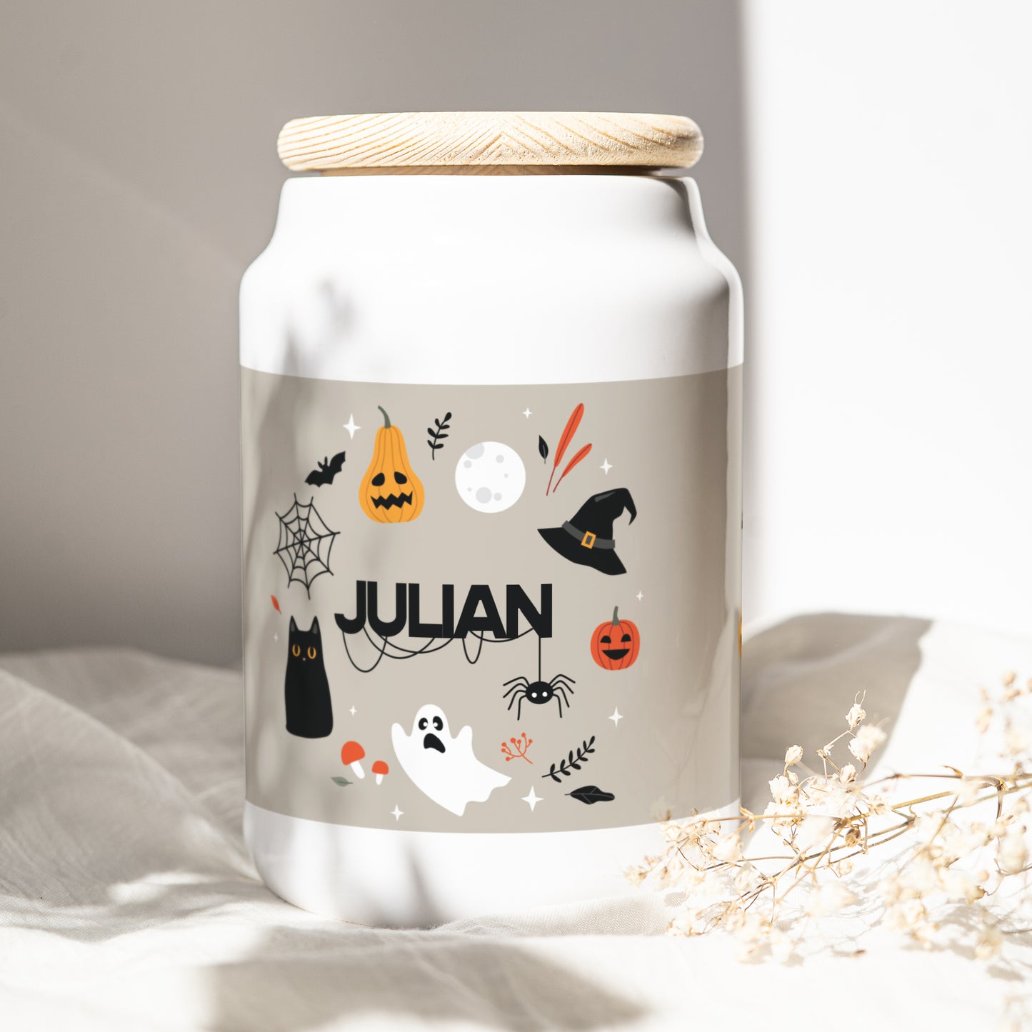 Keramiek pot Objecten 65 cl Happy Halloween foto N° 1