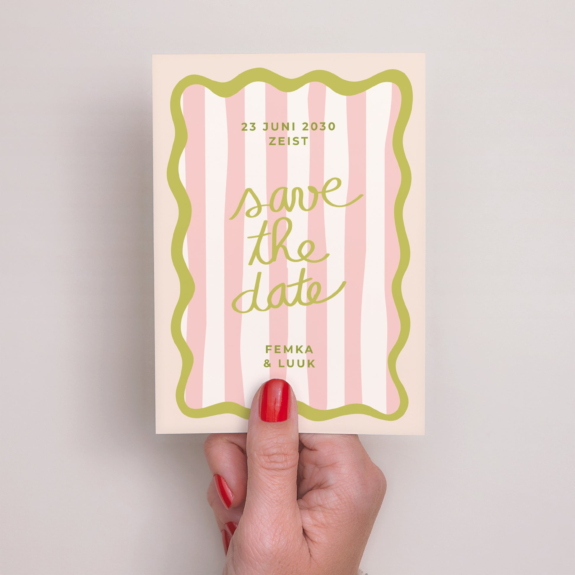 Bewaar de datum Huwelijk Portret Lisette foto N° 2