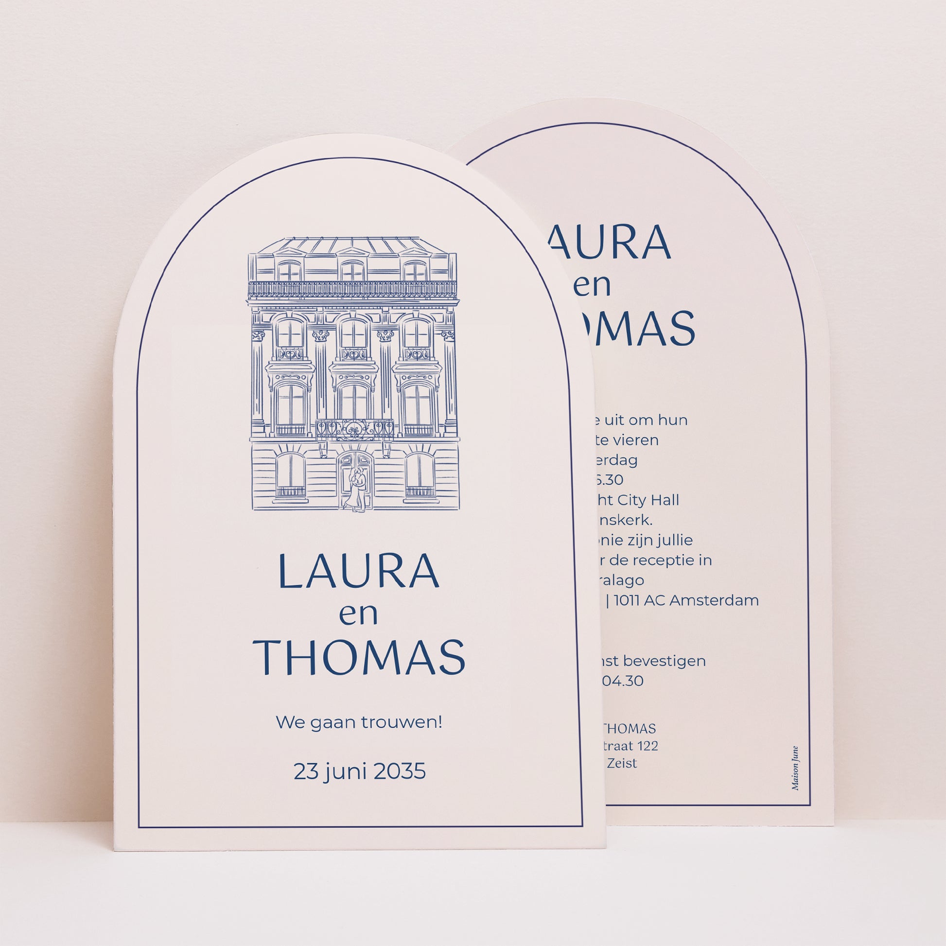 Trouwkaarten Archief Faubourg Saint-Honoré foto N° 1