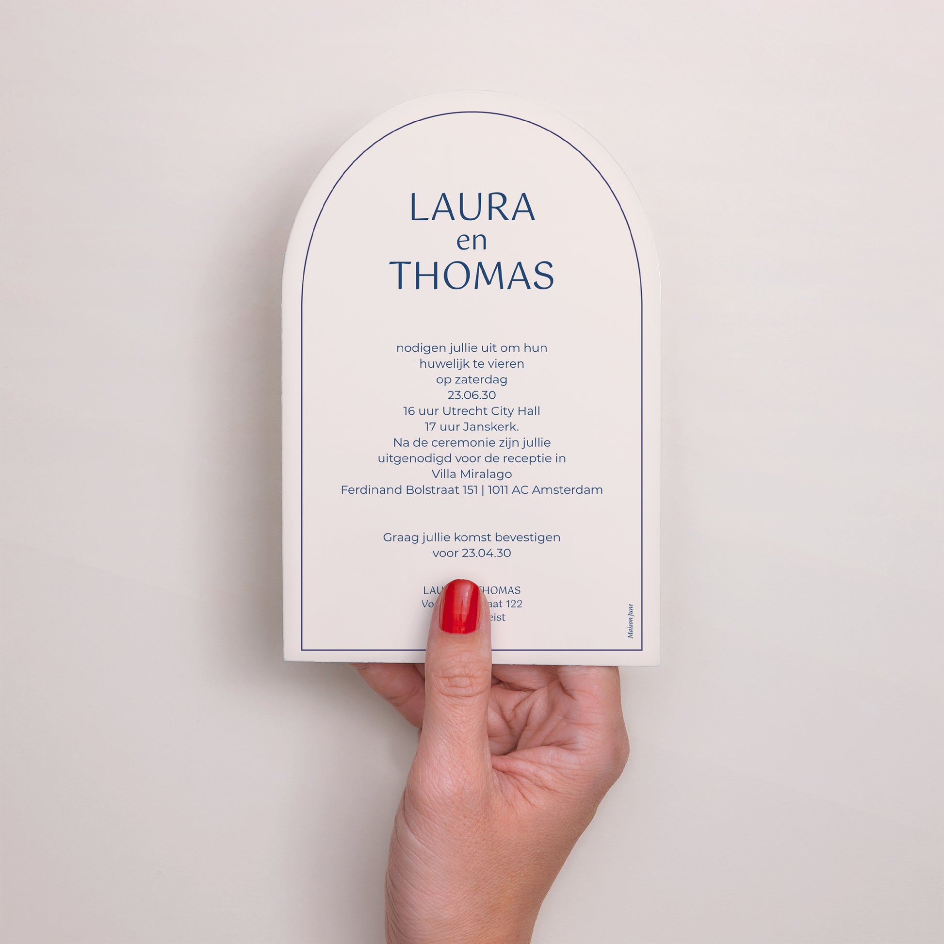 Trouwkaarten Archief Faubourg Saint-Honoré foto N° 3