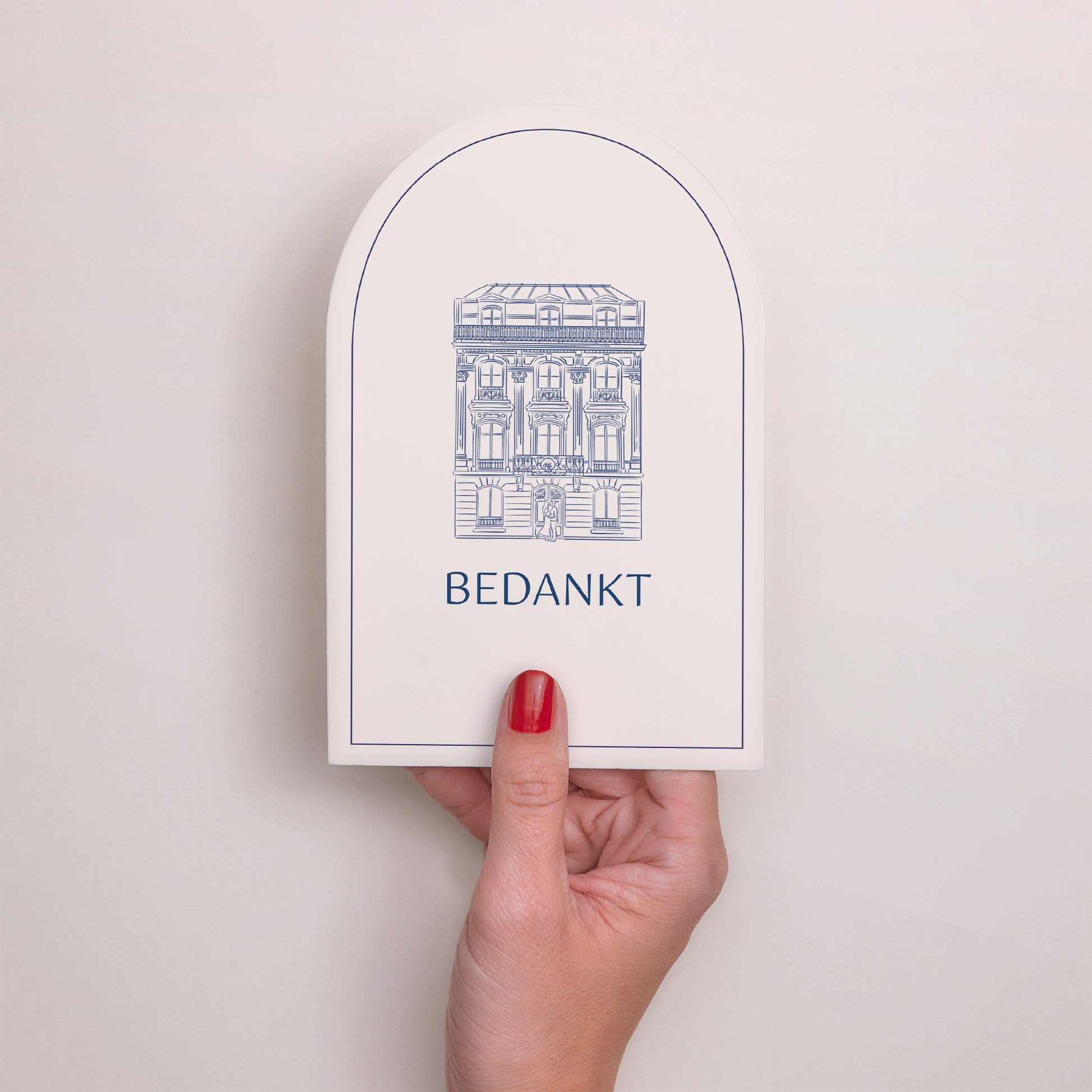 Bedankkaart Huwelijk Archief Faubourg Saint-Honoré foto N° 2