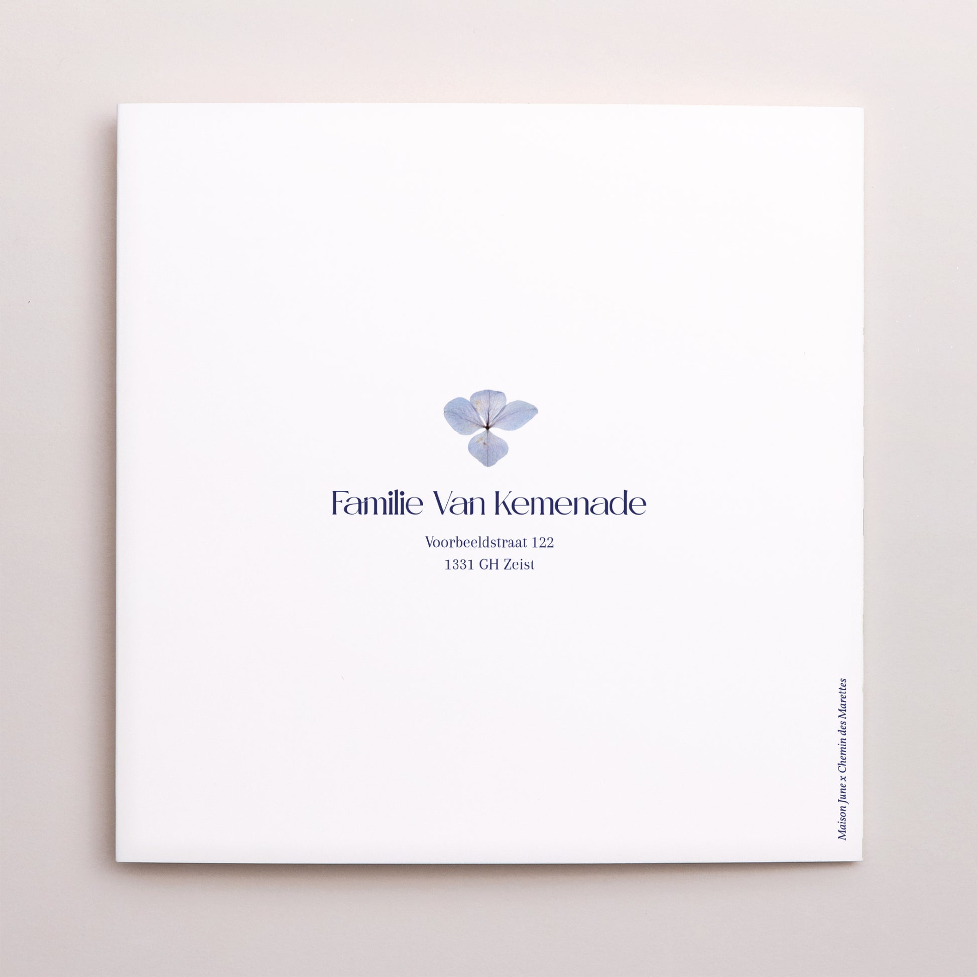 Geboortekaartjes Dubbel vierluik Het Betoverde Herbarium foto N° 3