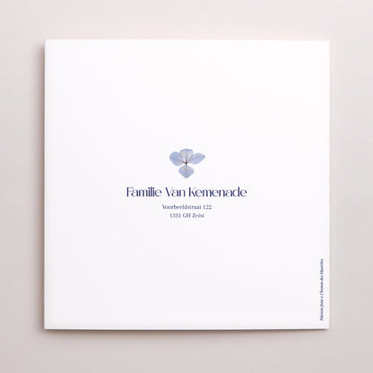 Geboortekaartjes Dubbel vierluik Het Betoverde Herbarium foto N° 3