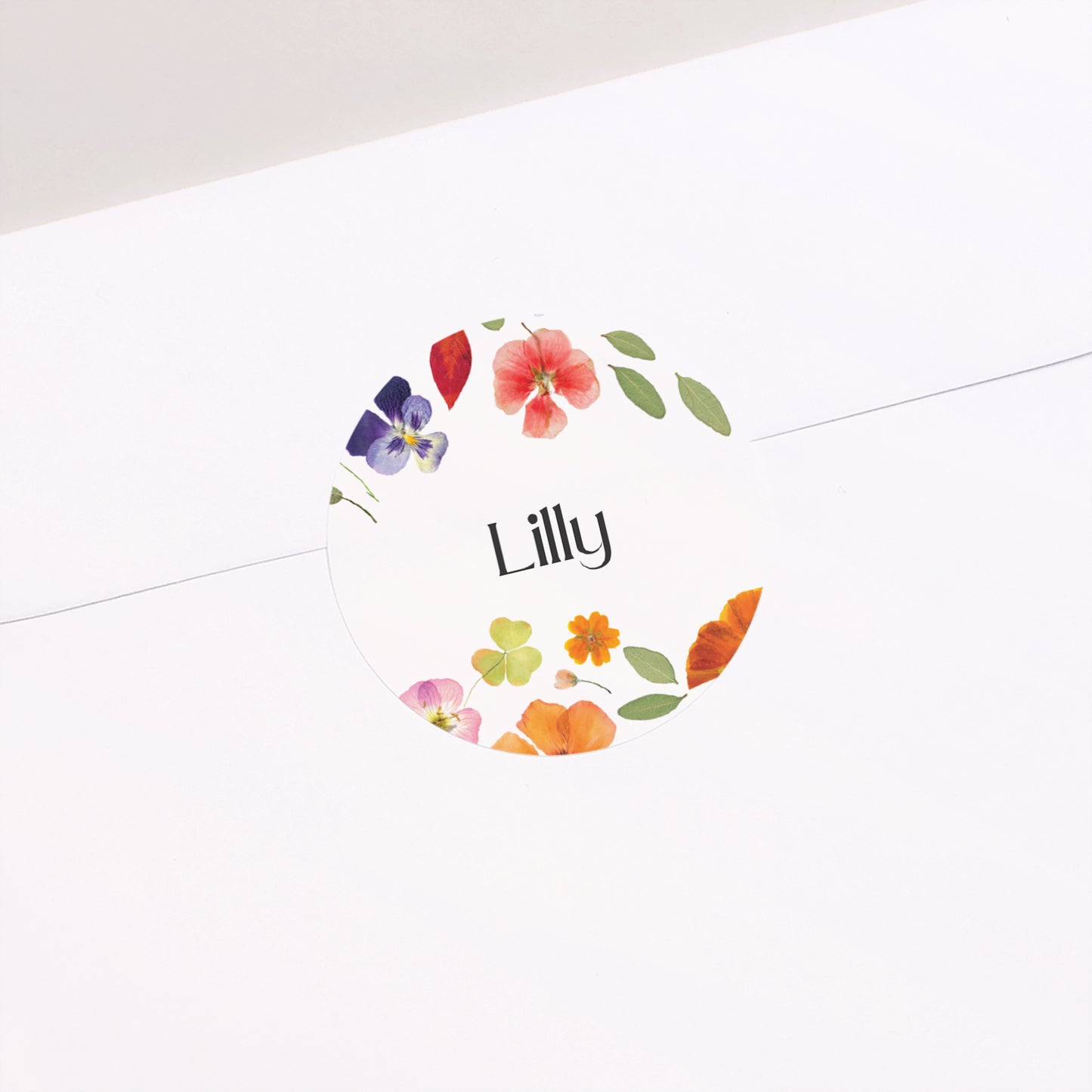 Sticker Geboorte Cirkel Het Betoverde Herbarium foto N° 1